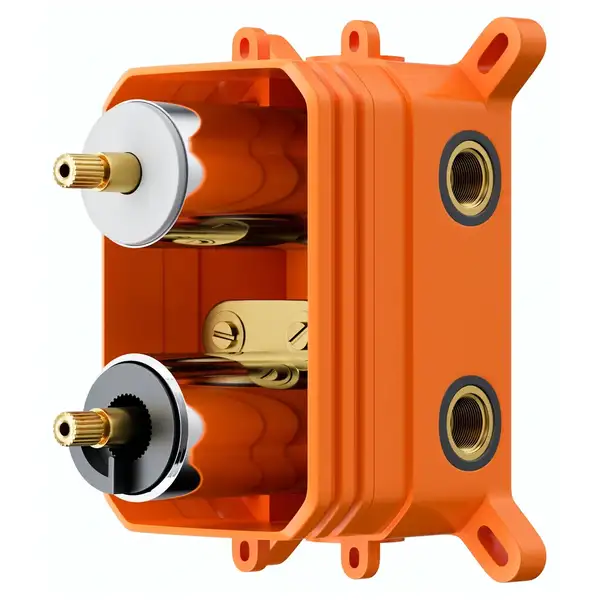 Душевая система с термостатом CORSAN LUGO GOLD + BOX скрытого монтажа (Z03TGL)