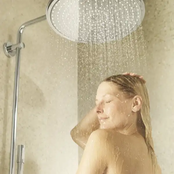 Душова система з термостатом для настінного монтажу GROHE Rainshower System 400 (27174001)