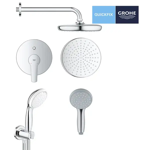 Душова система на 2 споживача прихованого монтажу Grohe Start UA202802R2 Душова система на 2 споживача прихованого монтажу Grohe Start UA202802R2