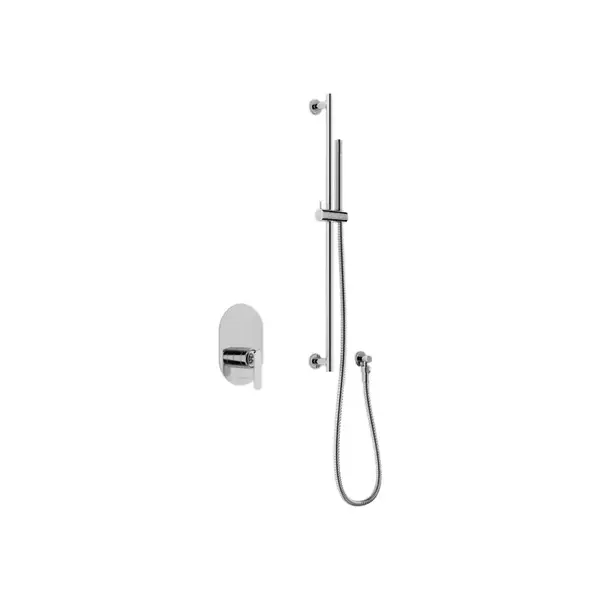 Душевая система KOHLMAN BOXINE CHROME + BOX скрытого монтажа (QW220BSP4)