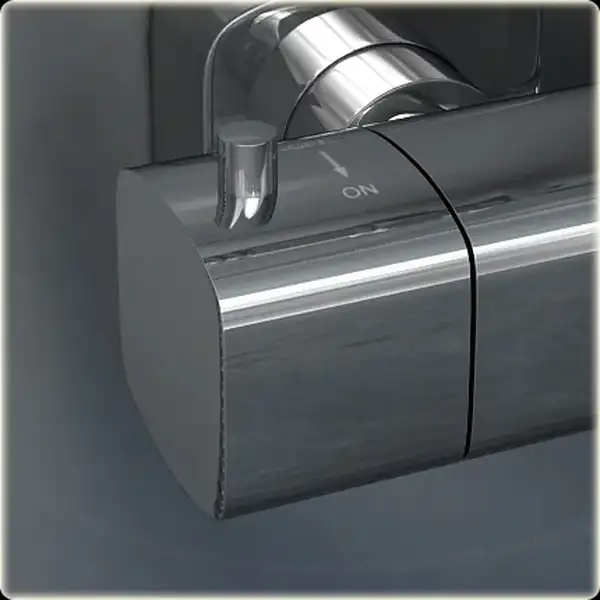 Душевой гарнитур KOHLMAN FOXAL CHROME с термостатом (QW273F) Душевой гарнитур KOHLMAN FOXAL CHROME с термостатом (QW273F)