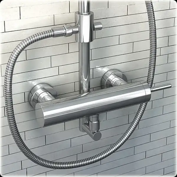 Душевой гарнитур KOHLMAN MAXIMA CHROME (QW276M)