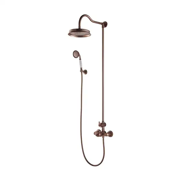 душевая система с термостатом Omnires Armance antique copper (AM5244/6ORB)