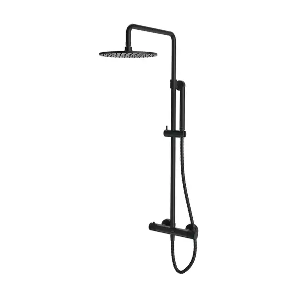 душова система з термостатом Omnires Contour antracite (CT8044AT)