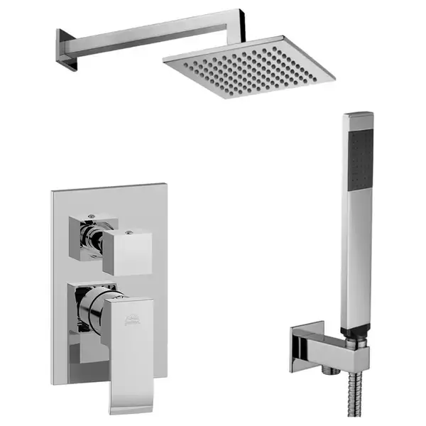 Paffoni Shower Душова система прихованого монтажу, хром (KITEL018CR)