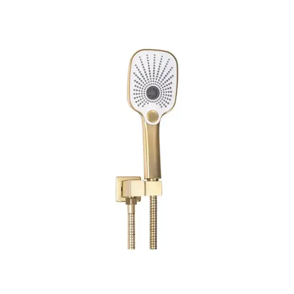 Душевая система REA MOBY BRUSHED GOLD + BOX скрытого монтажа (REA-P2403)