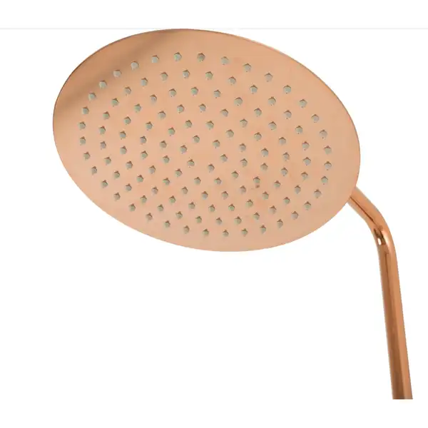 Душевой гарнитур REA LUNGO ROSE GOLD с термостатом и изливом (REA-P6606)