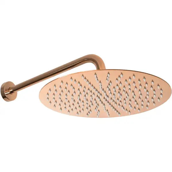 Душевая система с термостатом REA MILER ROSE GOLD + BOX скрытого монтажа (REA-P6613)