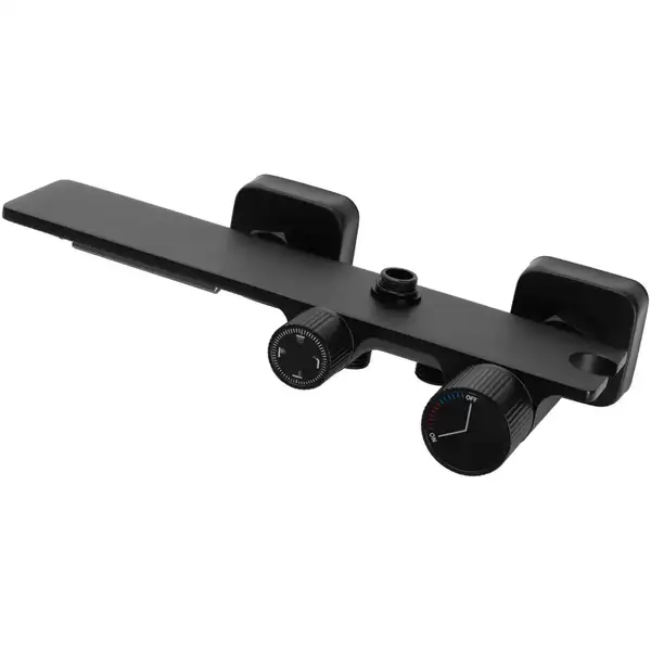 Душевой гарнитур REA HELIX BLACK с изливом (REA-P6618)