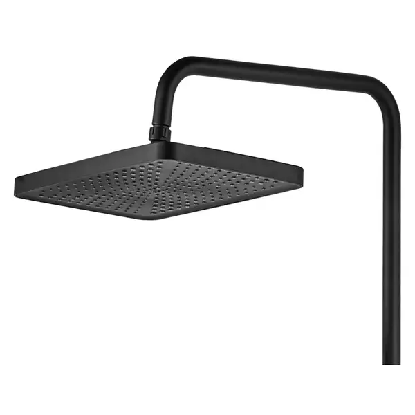 Душевой гарнитур REA HELIX BLACK с изливом (REA-P6618)