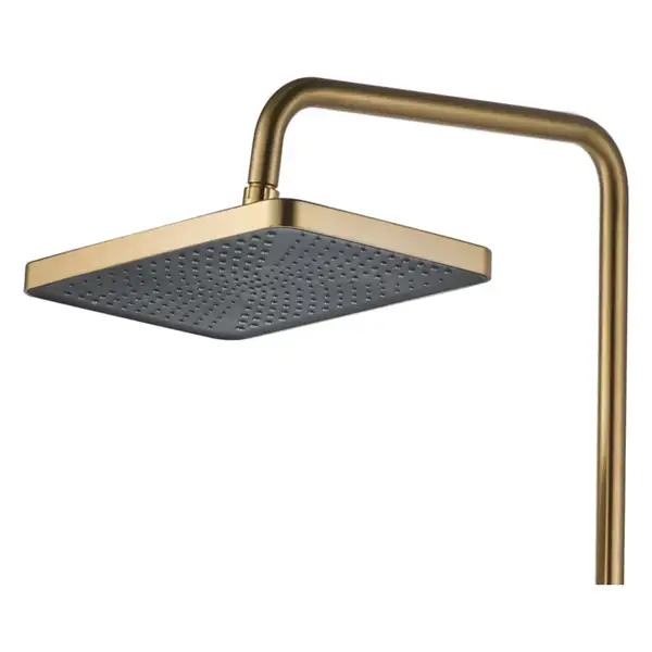 Душевой гарнитур REA HELIX BRUSHED GOLD с изливом (REA-P6621)