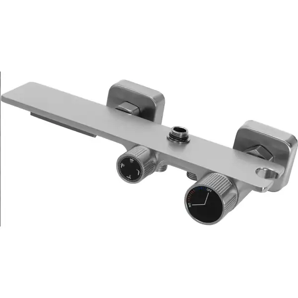 Душевой гарнитур REA HELIX NICKEL BRUSHED с изливом (REA-P6622)