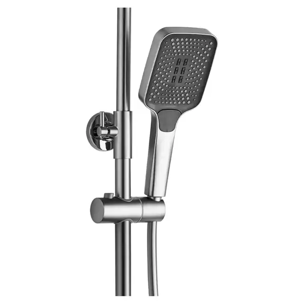 Душевой гарнитур REA HELIX NICKEL BRUSHED с изливом (REA-P6622)