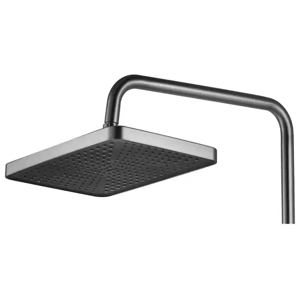 Душевой гарнитур REA ROB NIKIEL BRUSHED с термостатом и изливом (REA-P6624)