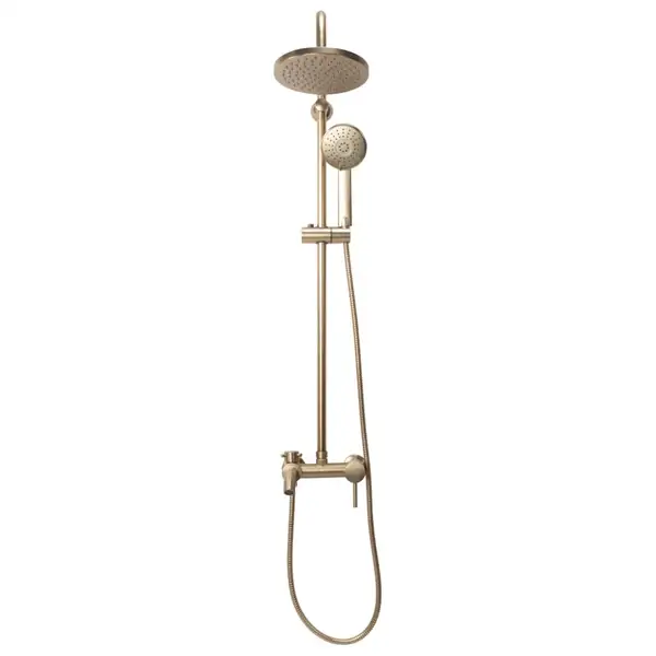 Душевой гарнитур REA LUIS BRUSHED GOLD с изливом (REA-P7051)