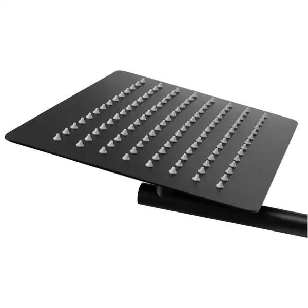 Rea Oval Black Душова система прихованого монтажу, чорна (REA-P8467)