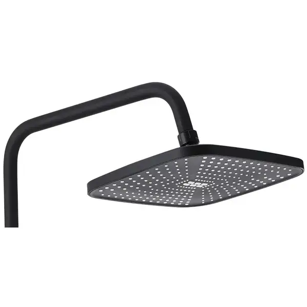 Душевой гарнитур REA STORM 2.0 BLACK черный с изливом (REA-P9532)