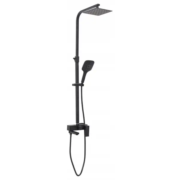 Rea FORT BLACK MAT Душовий гарнітур, чорний (REA-P9861)