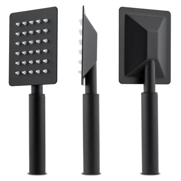 Душевой гарнитур скрытого монтажа Yoka DUAL BLACK + BOX черный (BP.DUAL-BLK)