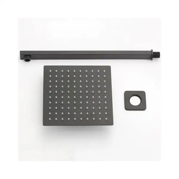Душовий гарнітур прихованого монтажу Yoka DUAL 30 BLACK + BOX чорний (BP.DUAL30 BLK)