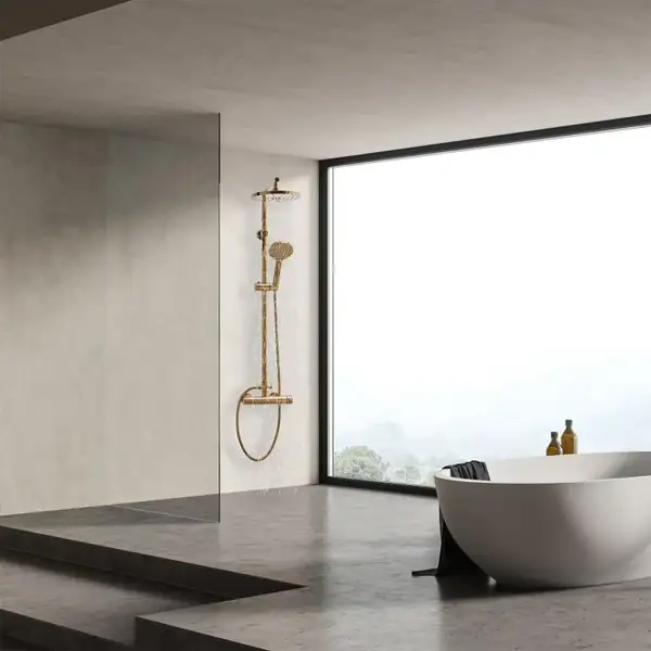 Душевой гарнитур Yoka DUBAJ 23 GOLD золотой (BP.DUBAJ23-GLD)