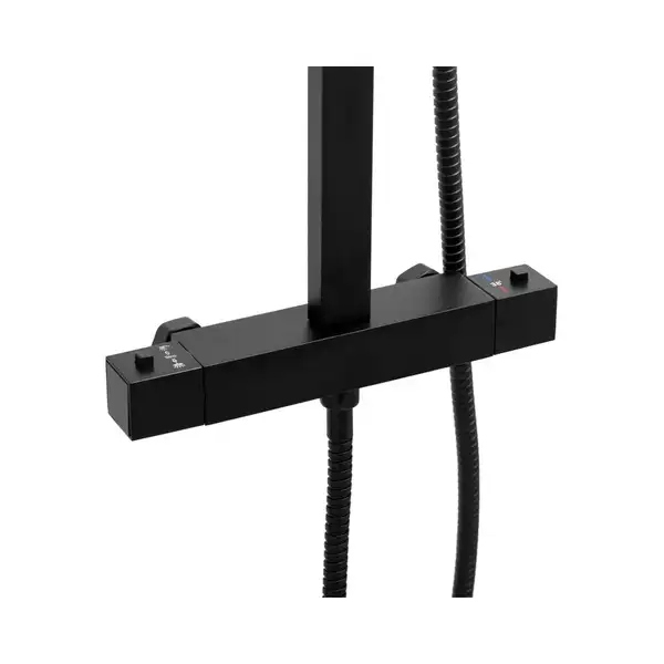 Душовий гарнітур Yoka GIRA 25 BLACK черный з термостатом (BP.GIRA THERM 25 BLK) Душовий гарнітур Yoka GIRA 25 BLACK черный з термостатом (BP.GIRA THERM 25 BLK)