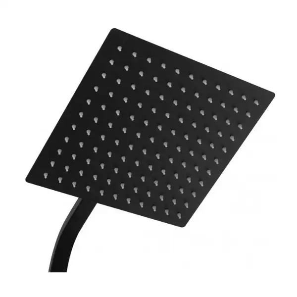 Душевой гарнитур Yoka GOBA 25 BLACK черный с термостатом (BP.GOBA-THERM-25-BLK)