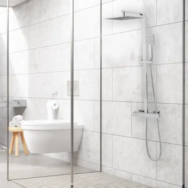 Душевой гарнитур YOKA GOBA 25 CHROME с термостатом (BP.GOBA-THERM-25-CHR)