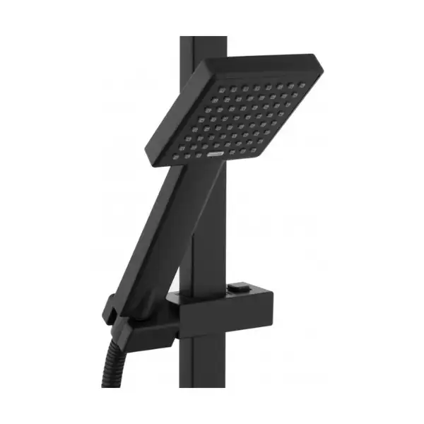 Душевой гарнитур Yoka GOBA 30 BLACK черный с термостатом (BP.GOBA-THERM-30-BLK)