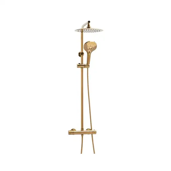 Душевой гарнитур Yoka OMAN 25 THERM L.GOLD золотой (BP.OMAN25-THERM-GLD)