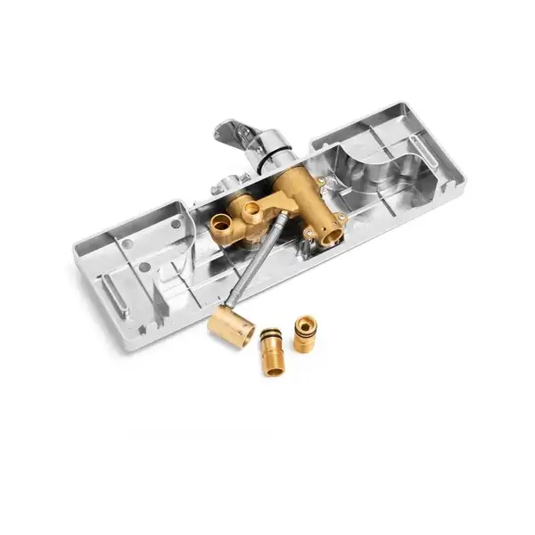 Душовий гарнітур Yoka OSLO 25 CHROM хром з полицею та краном (BP.OSLO 25 CHR)