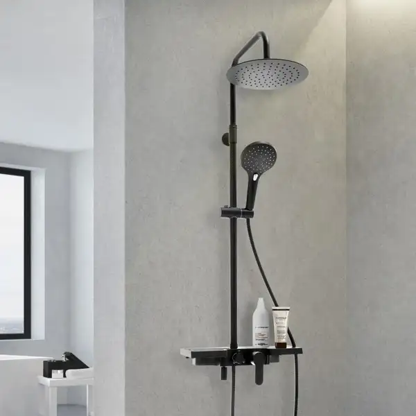 Yoka SABA 25 Душовий гарнітур, чорний (BP.SABA25-BLK)