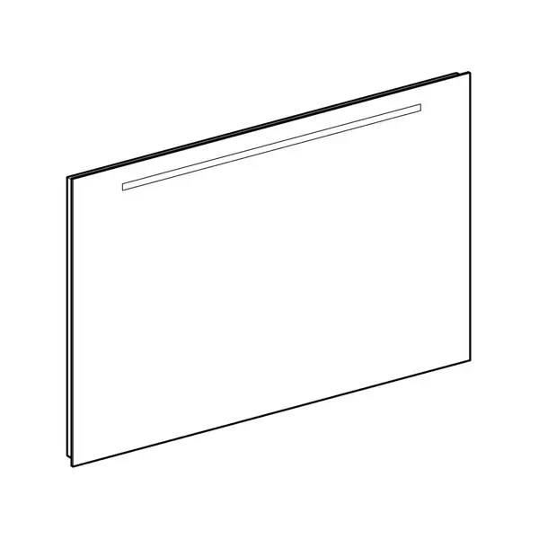 Дзеркало з LED підсвічуванням 100 х h65 см Geberit Option Basic  500.584.00.1