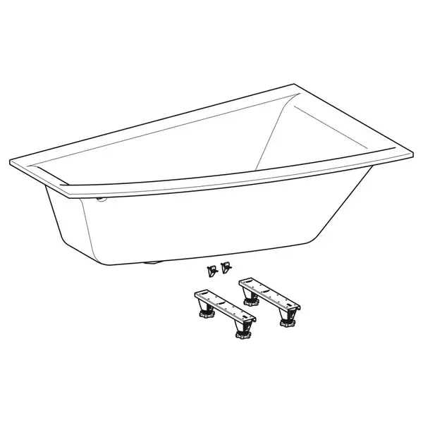 Дзеркало з LED підсвічуванням 70 х h70 см Geberit Option Basic Square  502.806.00.1