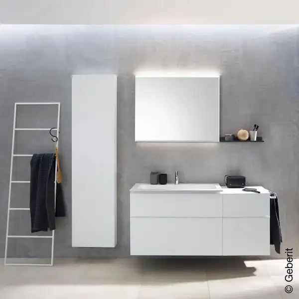 Дзеркало з LED підсвічуванням 80 х h70 см Geberit Option Basic Square  502.807.00.1