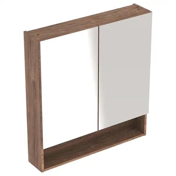 Дзеркало з LED підсвічуванням 90 х h70 см Geberit Option Basic Square  502.808.00.1