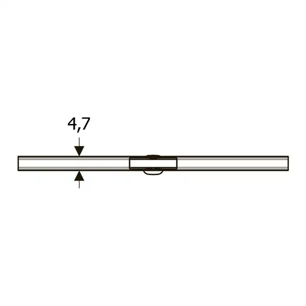 Дзеркало з LED підсвічуванням 120 х h70 см Geberit Option Basic Square  502.810.00.1