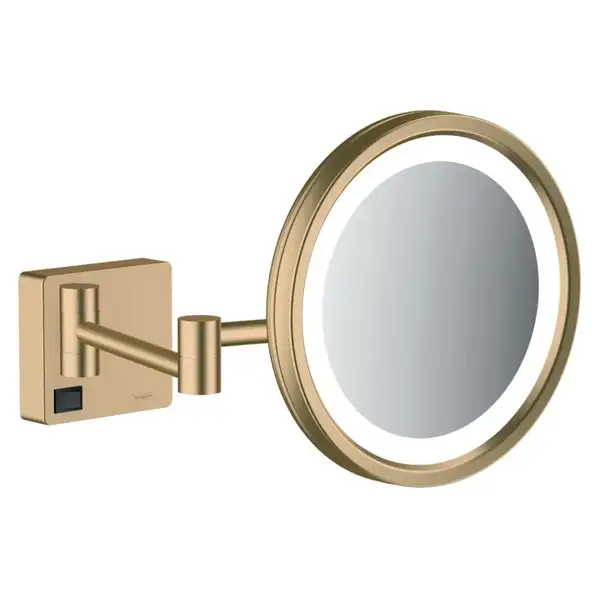 Дзеркало Hansgrohe ADDSTORIS з підсвіткою LED бронзовий матовий (41790140)