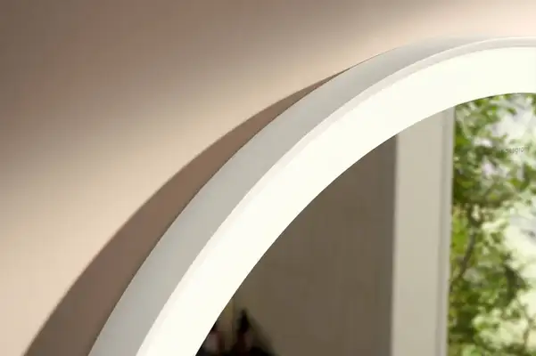Дзеркало з підсвічуванням Ø900 мм Hansgrohe Xarita Lite S, білий матовий  54967700