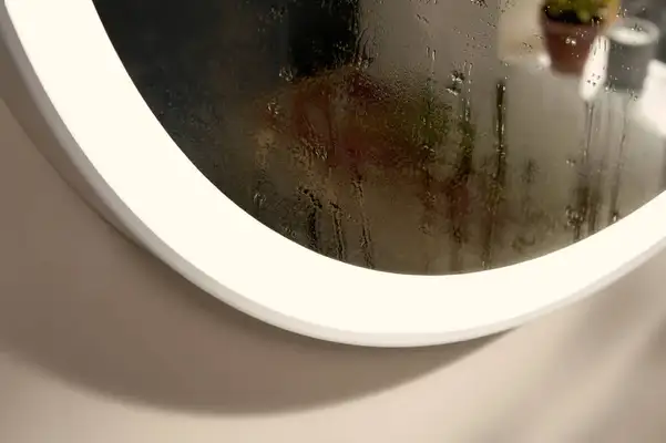 Дзеркало з підсвічуванням Ø900 мм Hansgrohe Xarita Lite S, білий матовий  54967700