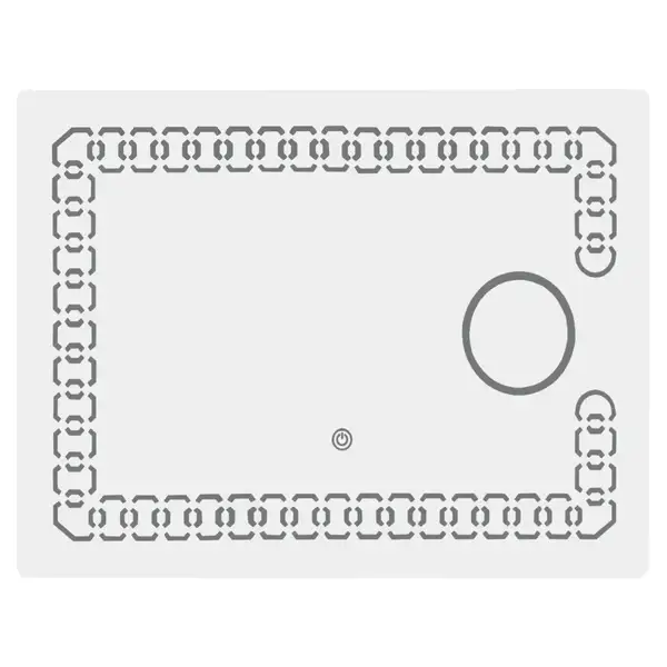 Зеркало Lidz 140.08.02 700х500 с LED-подсветкой (LD55781400802W)