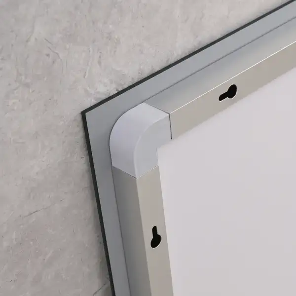Дзеркало Mixxus LIGHT MR01-80x60 з Led Touch, Anti-fog, димером, регулятором яскравості, годинником (MI5998)