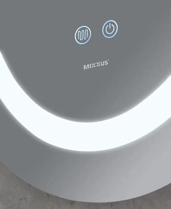 Дзеркало Mixxus PLAIN MV03-50x70 з Led Touch, Anti-fog, димером, регулятором яскравості (MI6664)