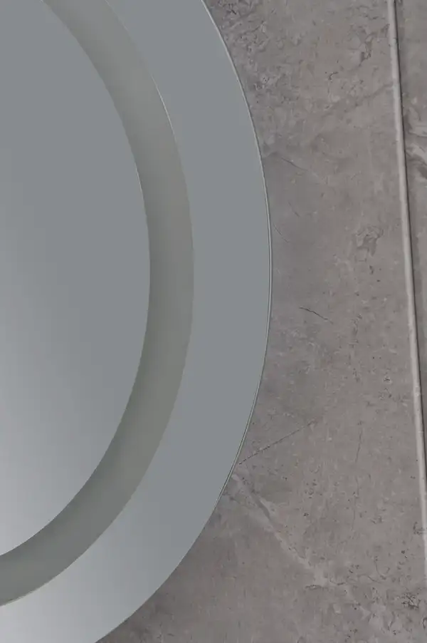Дзеркало Mixxus PLAIN MC02-80 з Led Touch, Anti-fog, димером, регулятором яскравості, годинником (M (MI6931)