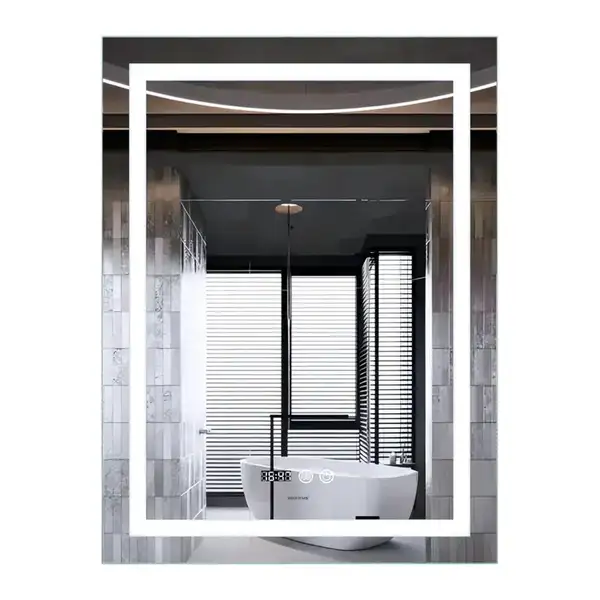 Дзеркало Mixxus Premium FLASH MR21-60x80 з Led Touch, Anti-fog, димером, регулятором яскравості, го (MP6617)