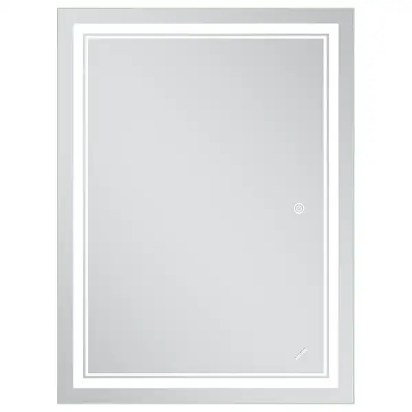Дзеркало Mixxus Premium QUADRO MR20-80x60-Reverse з Led Touch, Anti-fog, димером, регулятором яскра (MP6619)