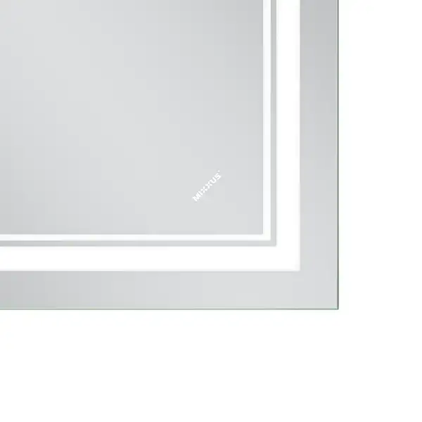 Дзеркало Mixxus Premium QUADRO MR20-50x80-Reverse з Led Touch, Anti-fog, димером, регулятором яскра (MP6620)