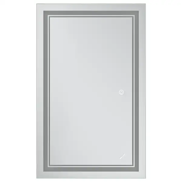 Дзеркало Mixxus Premium QUADRO MR20-50x80-Reverse з Led Touch, Anti-fog, димером, регулятором яскра (MP6620)