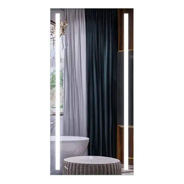 Дзеркало Mixxus Premium LINES MR17-120x60-Reverse з Led Touch, Anti-fog, димером, регулятором яскра (MP6626)