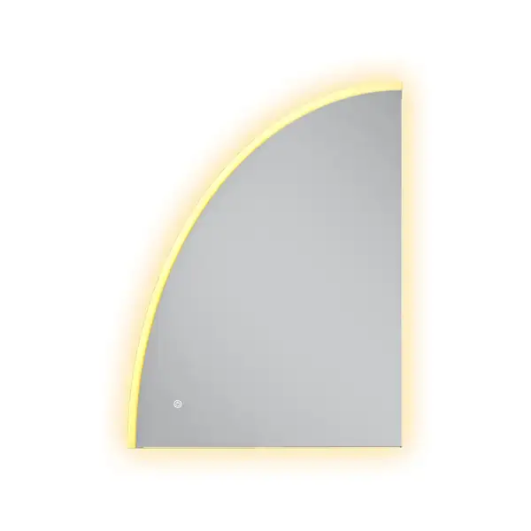 Дзеркало Mixxus Premium TOPPER MS02-75x100 з Led Touch, Anti-fog, димером (3-6,5kK) (MP6634)